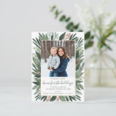 Winter Foliage Nieuw Huis voor Feestdagen Foto Ver (Staand voorkant)