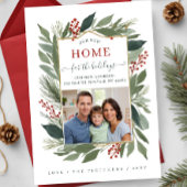 Winter Foliage Nieuw Huis voor Feestdagen Foto Ver