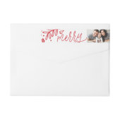 WINTER FOLIAGE PHOTO keert de etiketten van de adr (Achterkant)