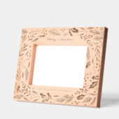 Winter Foliage Vakantie Kerstmis Gegraveerde Lijstjes (Links)