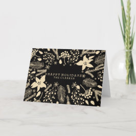 WINTER FOLIAGE WREATH | STYLISH HOLIDAY CARD FEESTDAGEN KAART