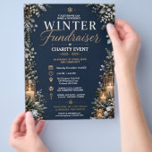 Winter Fondsenwervingsfolder Flyer (Hand)