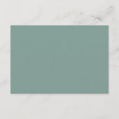 Winter Forest Baby shower Book Request Card Informatiekaartje (Achterkant)