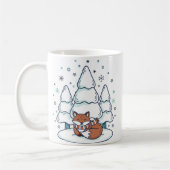 Winter Forest Ceramic Mug (11oz) Koffiemok (Links)