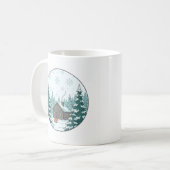 Winter Forest Ceramic Mug (11oz) Koffiemok (Voorkant links)