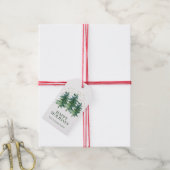 Winter Forest Company Holiday Cadeaulabel (Met Touw)