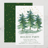 Winter Forest Company Holiday Kaart (Voorkant / Achterkant)