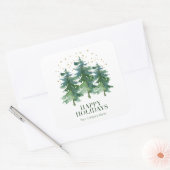 Winter Forest Company Vakantieplein Sticker (Envelop)