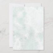 Winter Forest Gender Neutral Baby Shower Bedankkaart (Achterkant)