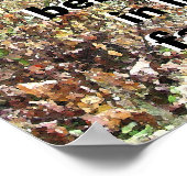 Winter Forest geroepen door God Scripting Print (Hoek)