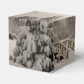 Winter Forest Gift Box Personalized Holiday Boxes Bedankdoosjes (Achterkant)