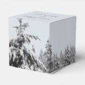 Winter Forest Gift Box Personalized Holiday Boxes Bedankdoosjes (Achterkant)