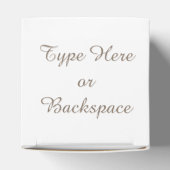 Winter Forest Gift Box Personalized Holiday Boxes Bedankdoosjes (Bovenkant)