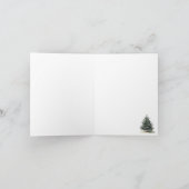 Winter Forest in een Jar Note-Kaart Notitiekaartje (Binnen)