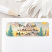 Winter Forest Label (Insitu)