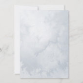 Winter Forest Lantaarns baby shower uitnodiging (Achterkant)