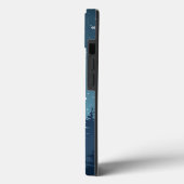 Winter Forest Night iPhone Case (Achterkant / Links)