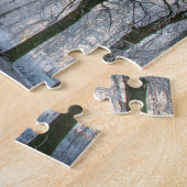 Winter Forest Path Walk, 252 stuks puzzel (Zijkant)