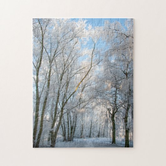 Winter Forest Path Walk, 252 stuks puzzel (Verticaal)