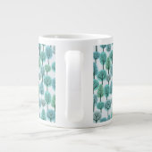 Winter Forest Pattern Grote Koffiekop (Achterkant)