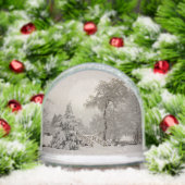 Winter Forest Playing Cards Personalized Cards Sneeuwbol (Kerstmis)