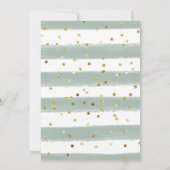 Winter Forest Snow in Love Vrijgezellenfeest Kaart (Achterkant)