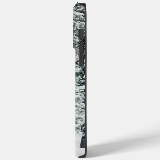 Winter Forest Snow Trees Case-Mate iPhone Case (Achterkant / Links)