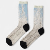 Winter Forest Socks Snow Camouflage Socks  Sokken (Links)