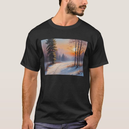 Winter Forest T-shirt (Voorkant)
