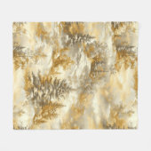 Winter Forest Toile de Jouy Pattern (1) Fleece Deken (Voorkant (Horizontaal))