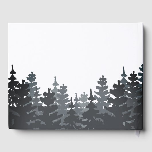 Winter Forest Wedding Gastenboek (Achterkant)