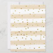 Winter Forest Woodland Oh Baby Invite Kaart (Achterkant)