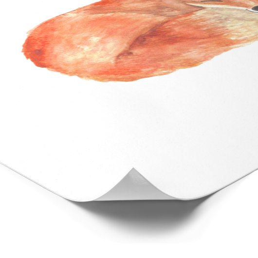 Winter Fox 1 Poster (Hoek)