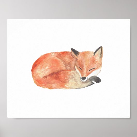 Winter Fox 1 Poster (Voorkant)