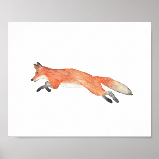 Winter Fox 2 Poster (Voorkant)