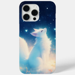 Winter Fox Arctic Whisper iPhone 15 Pro Max Hoesje