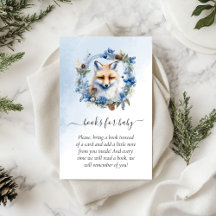 Winter Fox Baby shower Boeken voor Baby