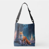 Winter Fox Crossbody Tas (Voorkant)