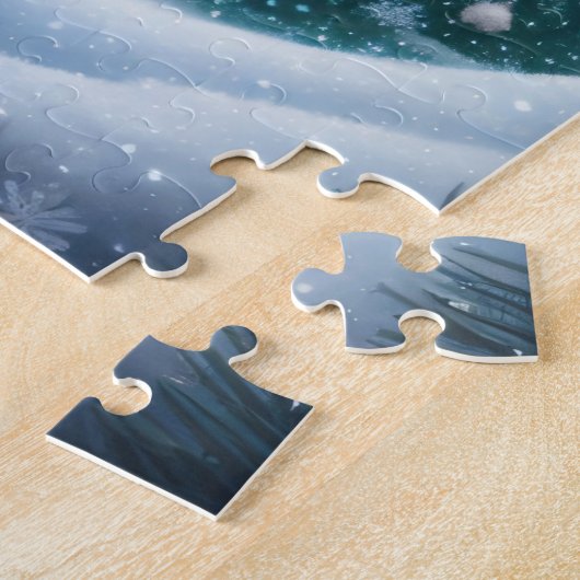 Winter Fox Legpuzzel (Zijkant)