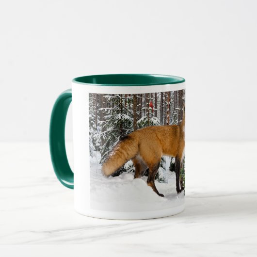 "Winter Fox" Mok (Voorkant links)