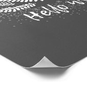 Winter Fox Nursery Poster (Hoek)