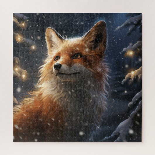 Winter Fox puzzel (Verticaal)
