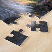 Winter Fox Quebec Canada. Legpuzzel (Zijkant)