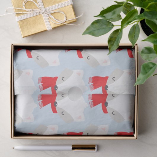 Winter Fox Tissuepapier (Geschenk)