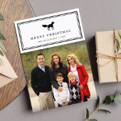 Winter Fox | Vakantieknopkaart Feestdagenkaart