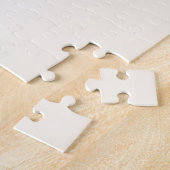 Winter Foxes by Moonlit Snowy River Legpuzzel (Zijkant)