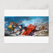 Winter, Fragonard Briefkaart (Voorkant)