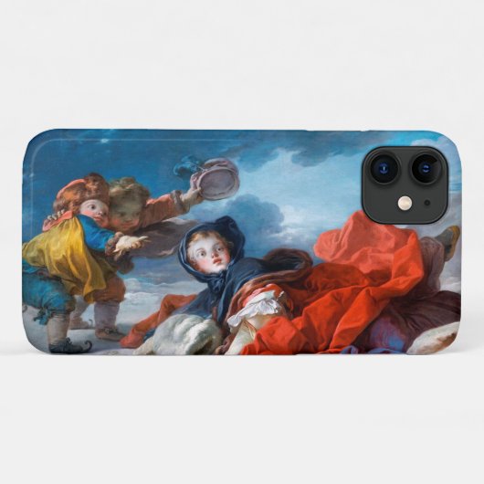 Winter, Fragonard Case-Mate iPhone Case (Achterkant (horizontaal))