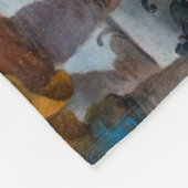 Winter, Fragonard Fleece Deken (Hoek)