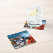 Winter, Fragonard Kartonnen Onderzetters (Insitu)